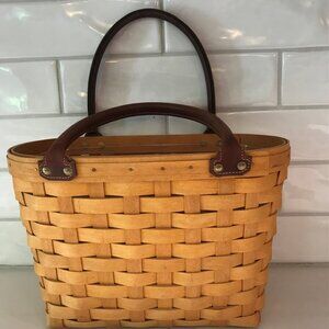 Longaberger Boardwalk Basket Purse
